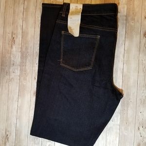 Talbots Signature Straight Leg Dark Wash Jeans 18L